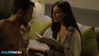 ADULTMOBILE - April Olsen Lets Half Bare Dante Colle Arrive In Her Bedroom To Examine