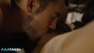 ADULTMOBILE - April Olsen Lets Half Bare Dante Colle Arrive In Her Bedroom To Examine