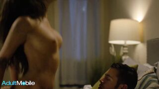 ADULTMOBILE - April Olsen Lets Half Bare Dante Colle Arrive In Her Bedroom To Examine