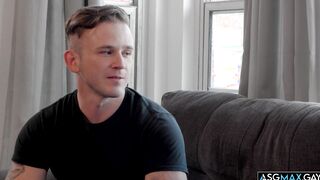Creepy stepdad makes a move to fuck his stepson!