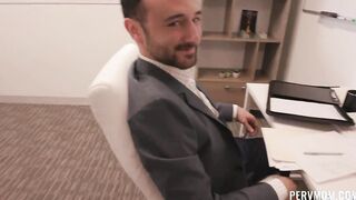 Fucking my stepmom at her office