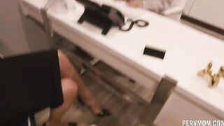 Fucking my stepmom at her office