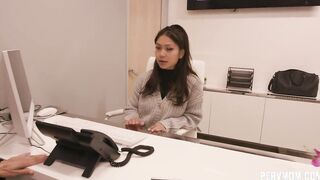 Fucking my stepmom at her office