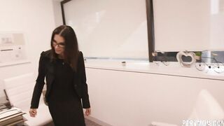 Fucking my stepmom at her office