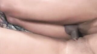 Black Bitch In Fishnets Does Ghetto Dick