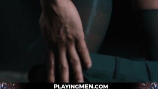 Elegant Black teenage stud Trent King shows off his fierce BBC