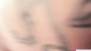 gangbang, four guys took turns fucking a friend with big breasts