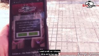 German tourist pick up hispanic bimbo inside greek holiday