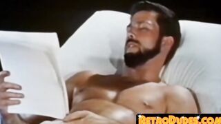 A hot solo masturbation is followed by a sexy vintage jock working out
