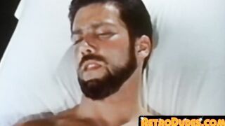 A hot solo masturbation is followed by a sexy vintage jock working out