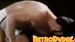 A hot solo masturbation is followed by a sexy vintage jock working out
