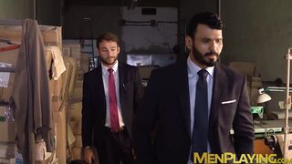 Classy stud sucks dick and spreads asscheeks for anal fuck