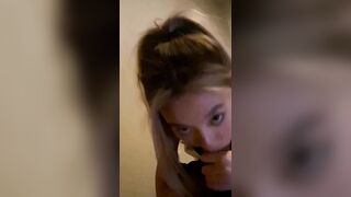 Pretty Asian Teen Sucks Black Cock