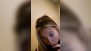 Pretty Asian Teen Sucks Black Cock