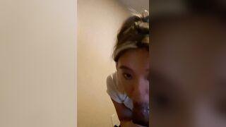 Pretty Asian Teen Sucks Black Cock