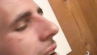 Funtime drilling his ass while puffing on a cigarette