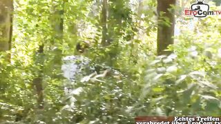 Slender Military Gays screwed bareback anal public inside forest