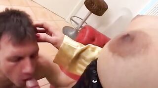 Latin Shemale Fucks Rough