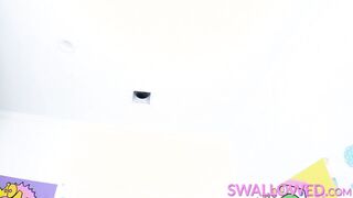SWALLOWED BADKITTYYY's bombastic blowjob