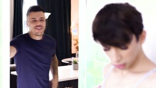 Foxy gets a lot more when her BF Nate comes home
