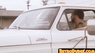 Exemplary gay studs ass bang hard in a wild threeway