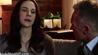 Passionate milf with big milkings seduced someone elses man