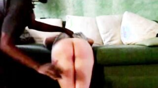 black master spanks my ass very cruel