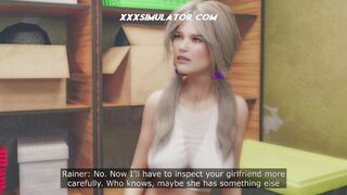 ◈ Teen GF Babe Gets BBC in Front of BF