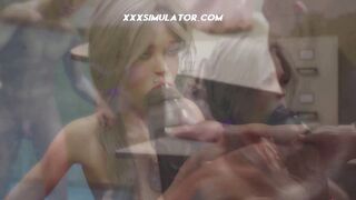 ◈ Teen GF Babe Gets BBC in Front of BF