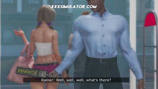 ◈ Teen GF Babe Gets BBC in Front of BF