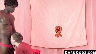 Darron Bluu gets to ride his hard BBC with the handsome Devin Trez