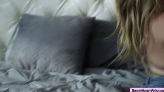 Lovely stepmommy pleases her teen stepdaughter