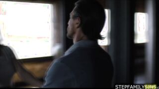 Big tits stepdaughter seducing stepdad