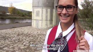 Czech Streets 106 Stewardess Andrea