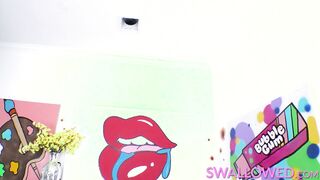 SWALLOWED Morgan Lee will make you cum