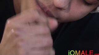 Latin twinks Giorgio Angelo and Leo Zurita bareback and cum