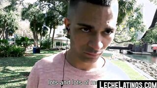 Latino straight getting severely beat up in point of view