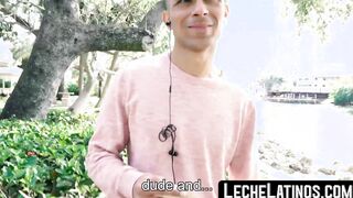 Latino straight getting severely beat up in point of view