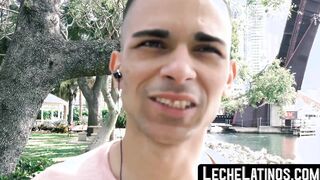 Latino straight getting severely beat up in point of view