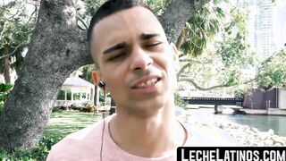 Latino straight getting severely beat up in point of view