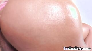 TS Girl Melissa Azuaga Doesnt Mind Some Anal Sex