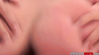 Lucious MILF Eurobabe bangs two horny studs in threesome
