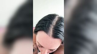 Cheating Girlfriend Gets Facial