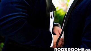 Handsome Dakota Payne dominating brunette Roman Todd