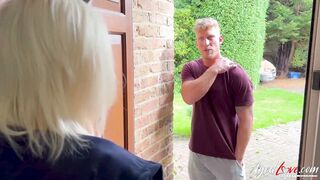 AGEDLOVE Lacey heals big dick with her mouth