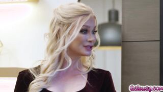 Demi find Chloe Surreal and Serene Siren having sex