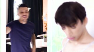 Nate had a wild, sensual fuck fest in Foxy Alex's bed