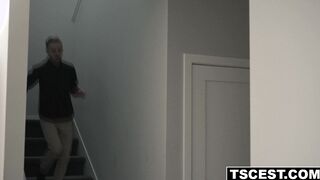 Ftm boy begs his dad and uncle to fuck him!