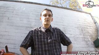 German normal cunt with mouth next door casting with a stranger User