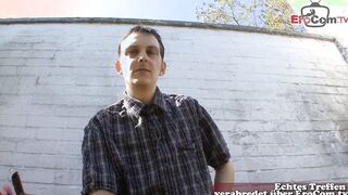 German normal cunt with mouth next door casting with a stranger User